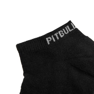 Socken Noshow PitbullSports 2 Paar Schwarz