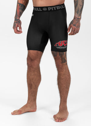 ADCC 2 Schwarze Kompressionsshorts