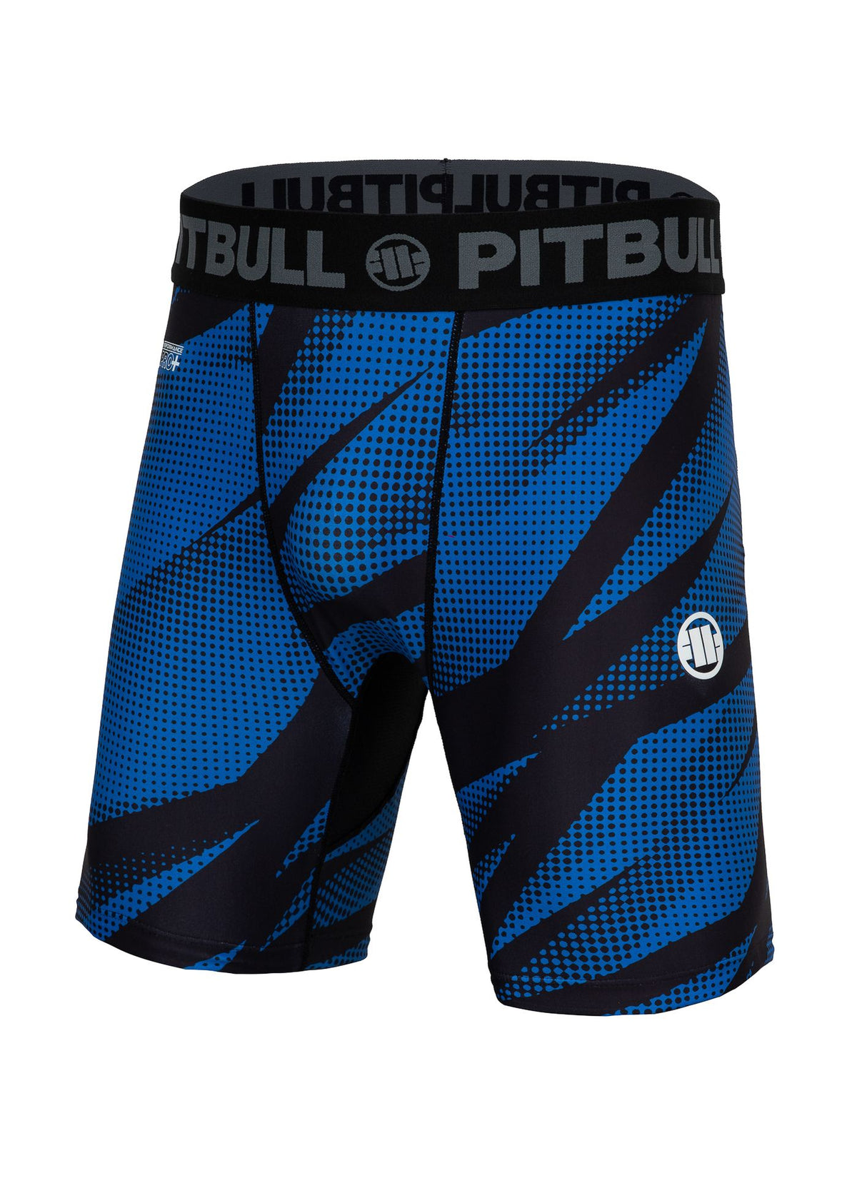 DOT CAMO 2 Blaue Kompressionsshorts