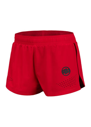 PERFORMANCE Rote Damen-Shorts