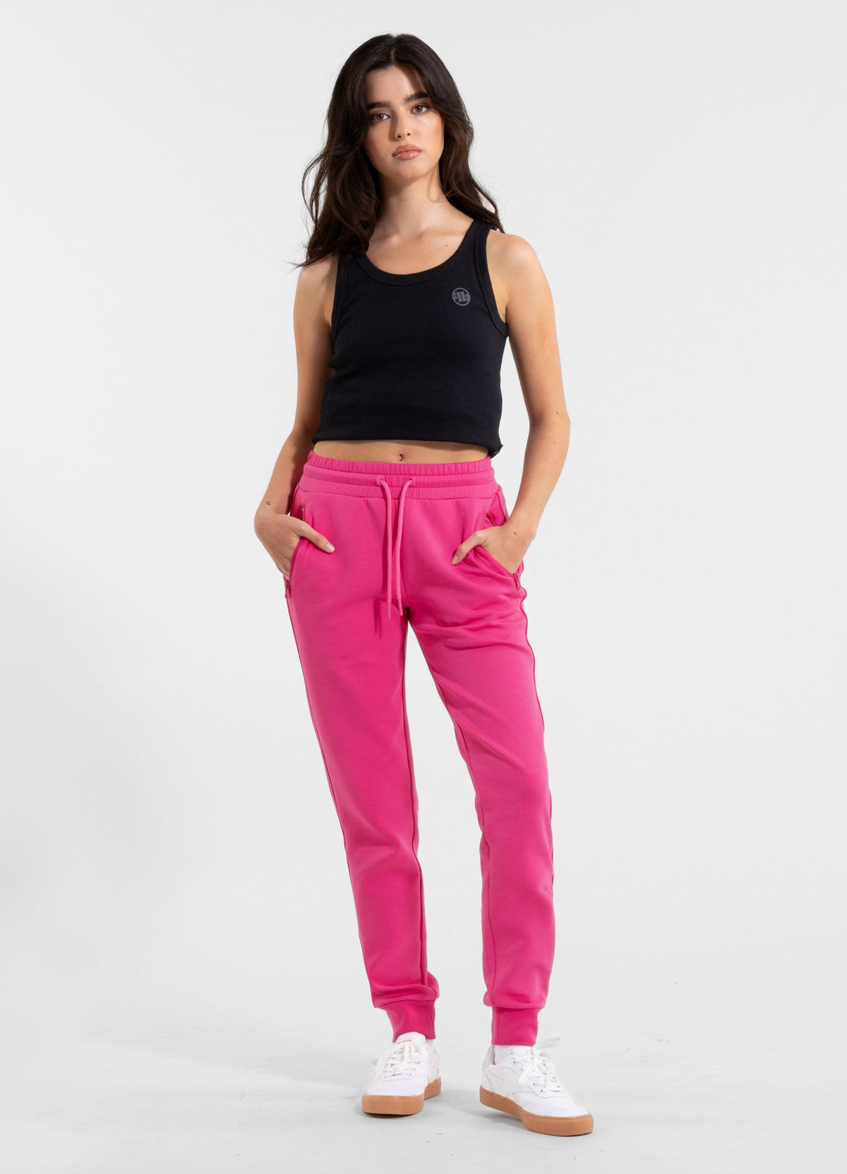 Women's sweatpants DISCOVERY - Raspberry