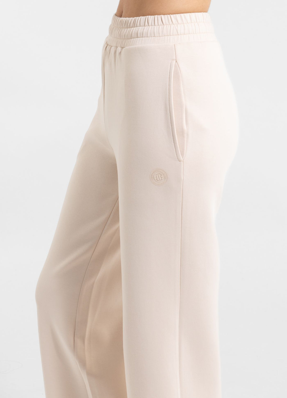 Women's sweatpants OPEN DISCOVERY - Sand