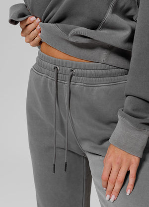 MANZANITA Graue Oversize-Jogginghose