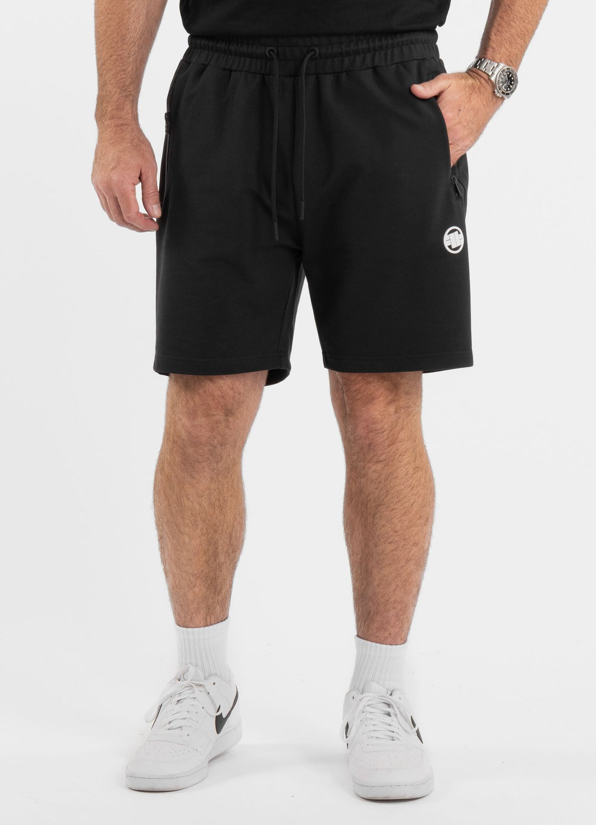 Men's sweat shorts NUGGET - Black