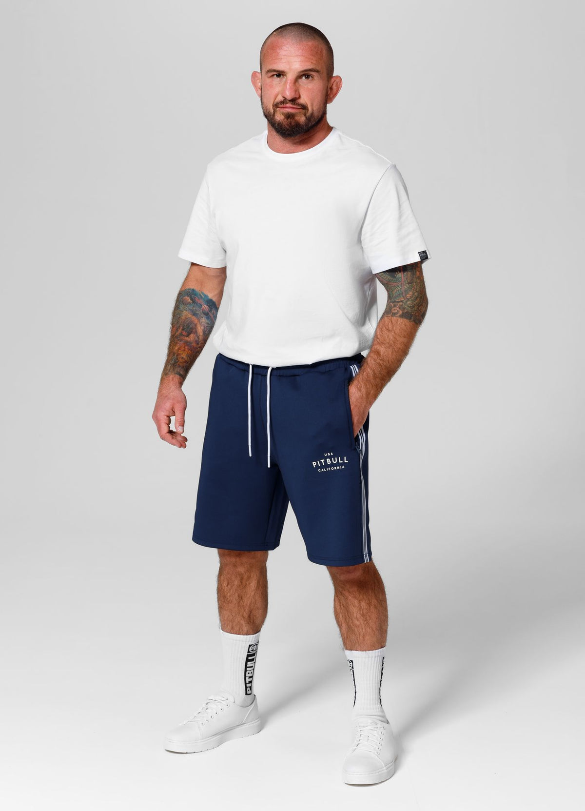 NELSON Blaue Shorts