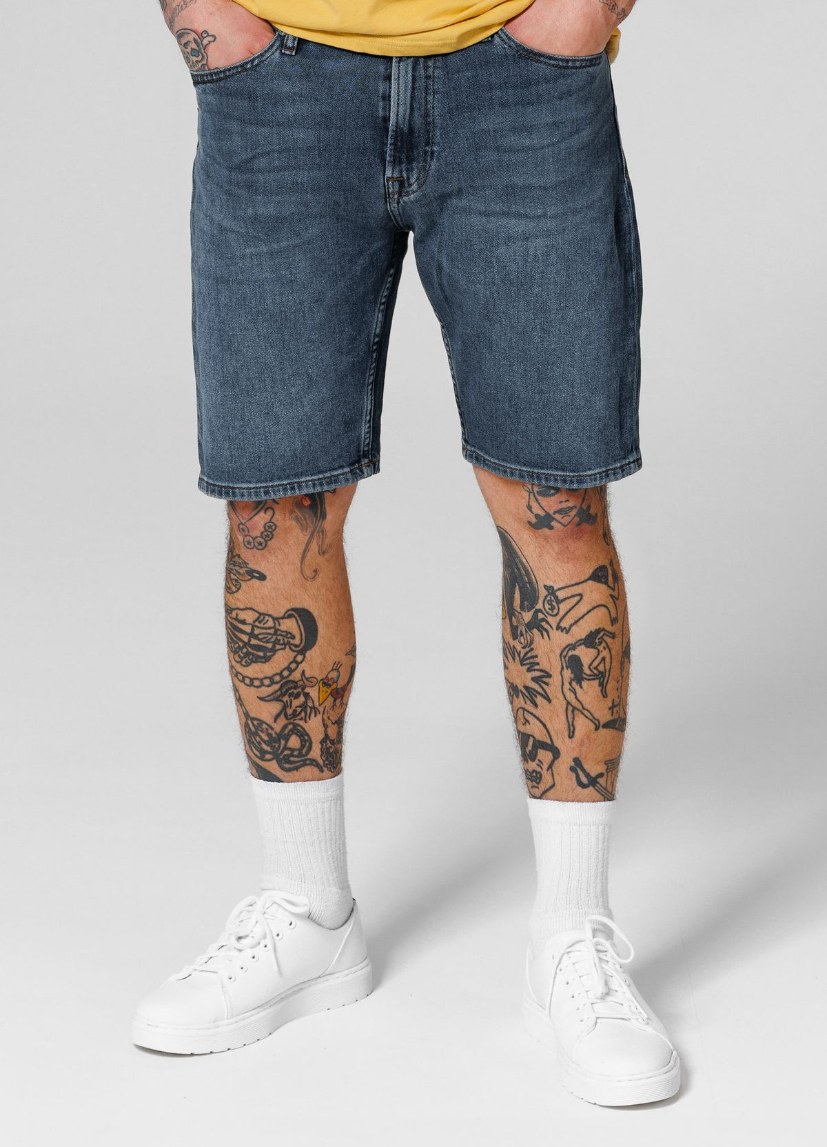 HIGHLANDER Jeans-Shorts in mittlerer Waschung