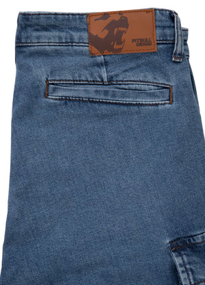 DEERHORN Cargo-Jeansshorts in klassischer Waschung