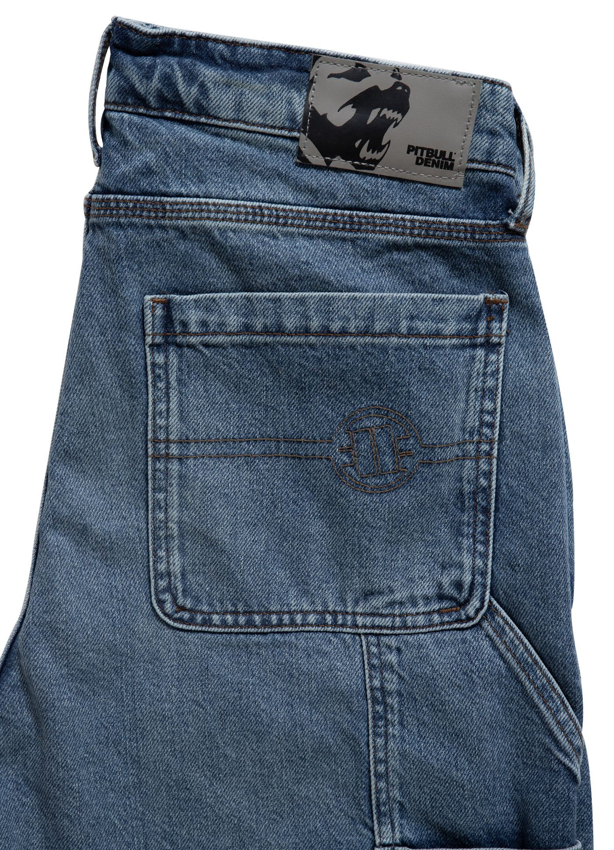 CARPENTER Jeansshorts in Blau