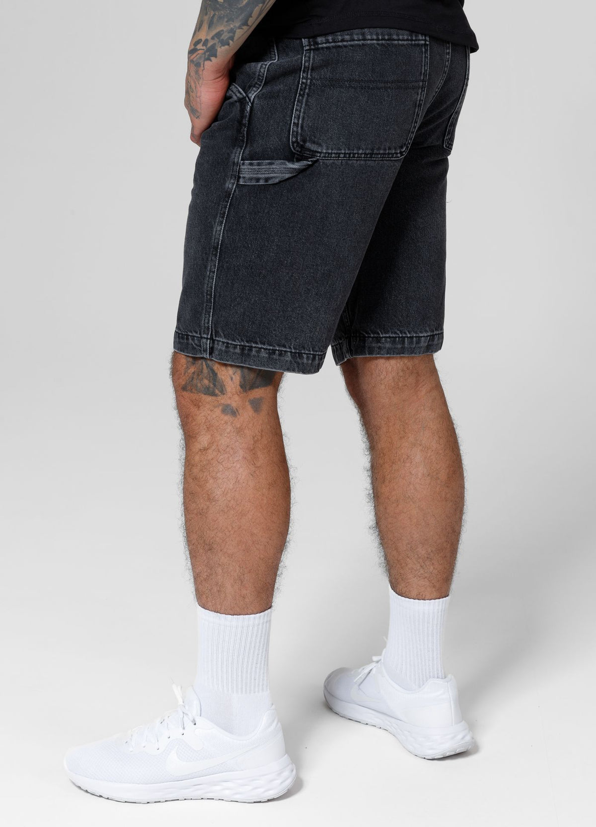 CARPENTER Schwarze Jeansshorts aus Denim