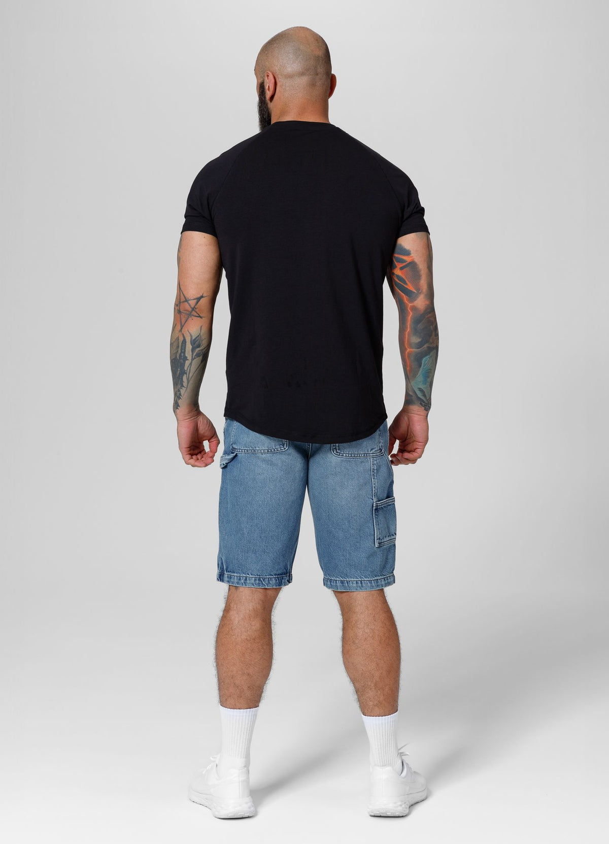 CARPENTER Jeansshorts in Blau