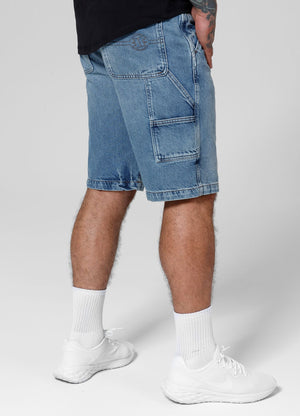 CARPENTER Jeansshorts in Blau