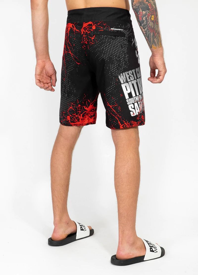 Boardshorts BLOOD DOG Schwarz 