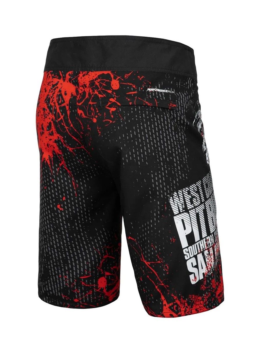 Boardshorts BLOOD DOG Schwarz 