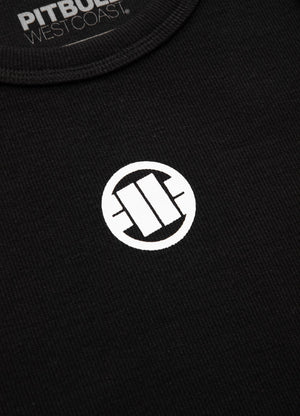 Schwarzes Tanktop mit kleinem RIB-LOGO