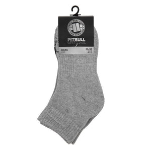 Low Ankle Socks TNT 3pack Grey - Pitbull West Coast International Store 